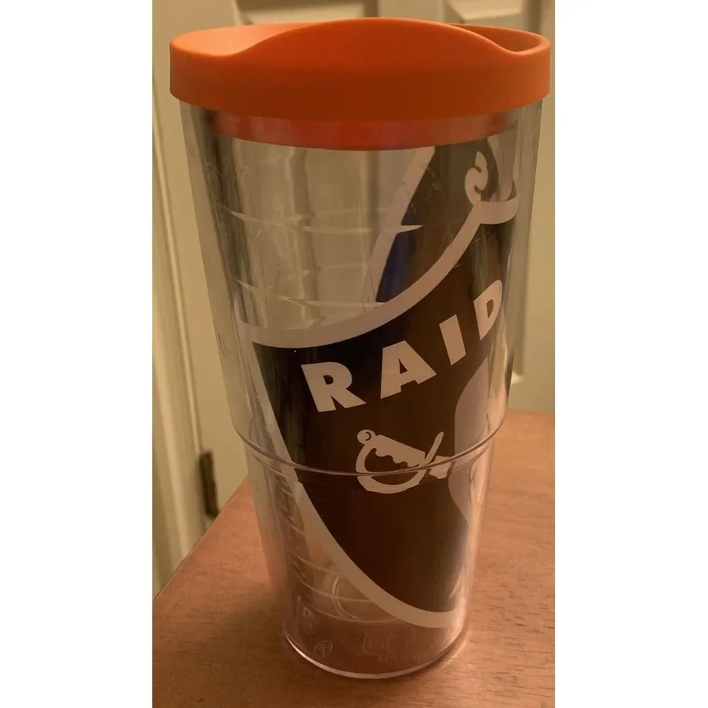 Las Vegas Raiders Tervis Insulated‎ Team Tumbler 24oz with Lid